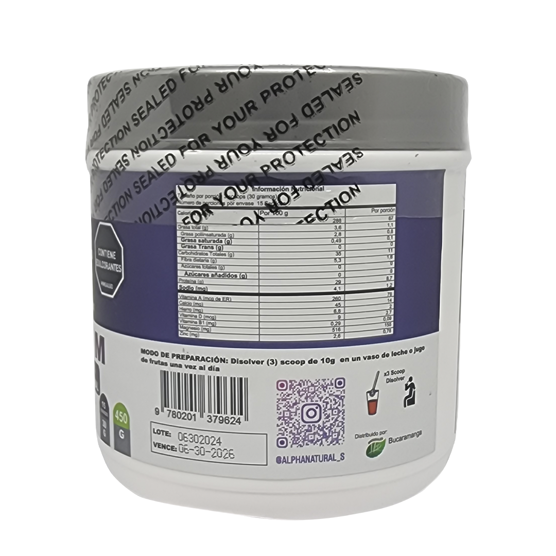 Citrato de Magnesio con Colágeno y Fruta